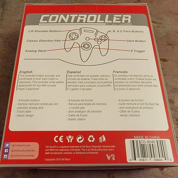 N64 Controller - Grape Purple (NEW) - Nintendo64 - Funtastic Color - Nintendo - Picture 4 of 6